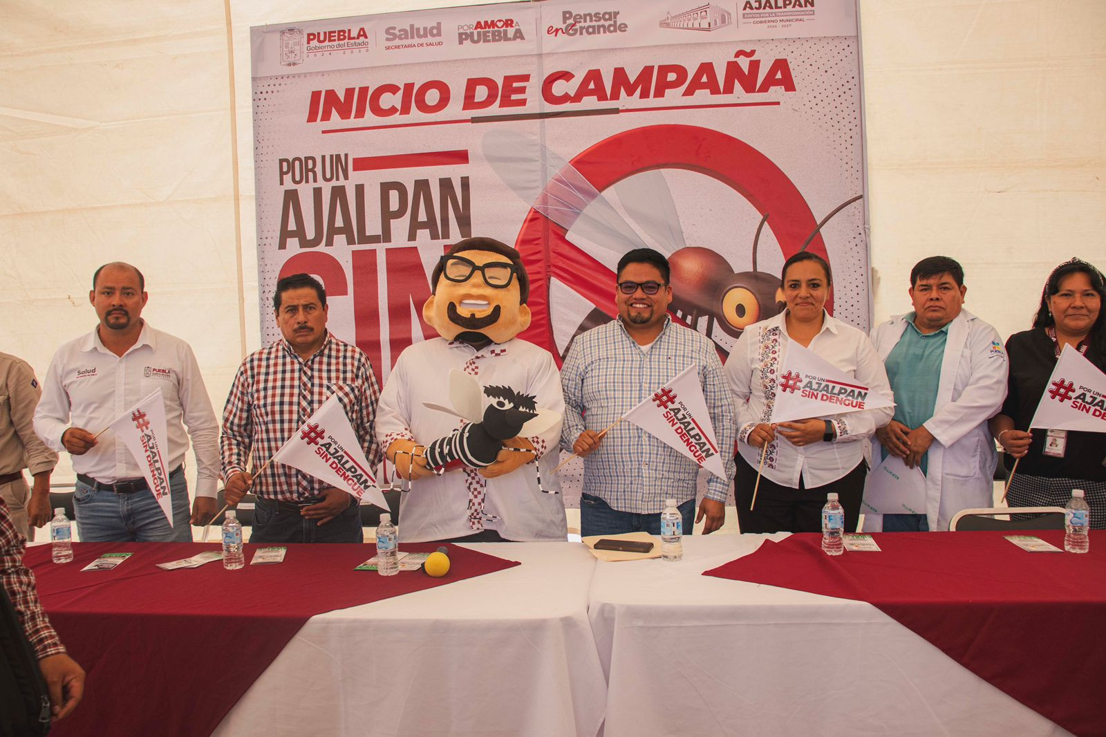 INICIA CAMPAÑA CONTRA EL DENGUE EN AJALPAN